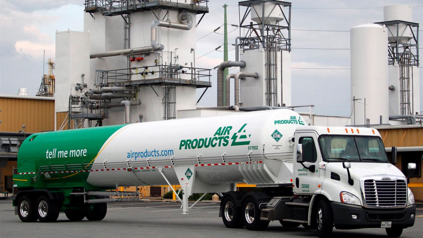 Nitrogen truck at Lancaster, PA facility