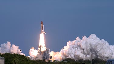 Space shuttle launch