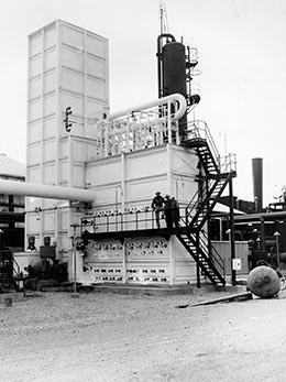 Spencer Chemical 200-ton-per-day oxygen-nitrogen plant, Vicksburg, MS, January, 1953