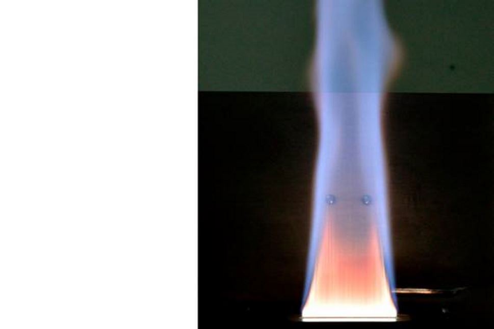 Atomic absorption flame