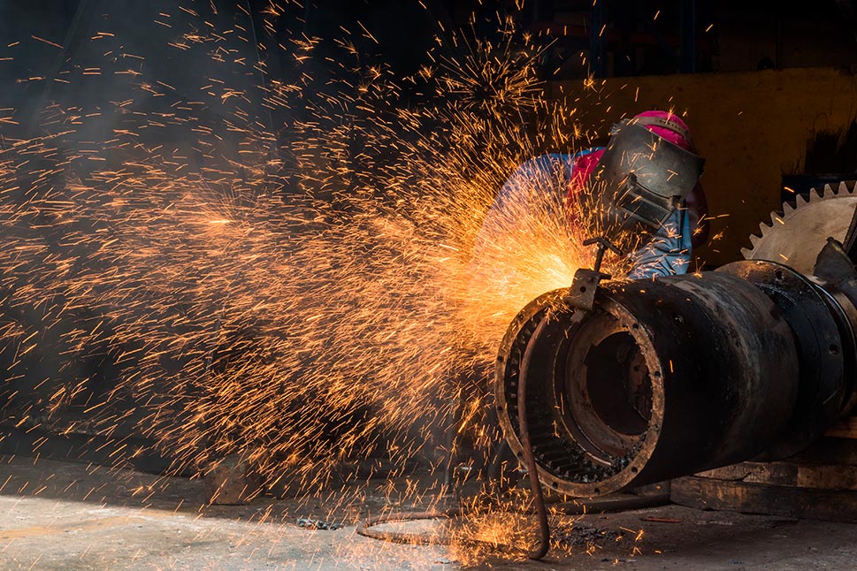 Gouging Welding, Industrial welder wear safety protective mask