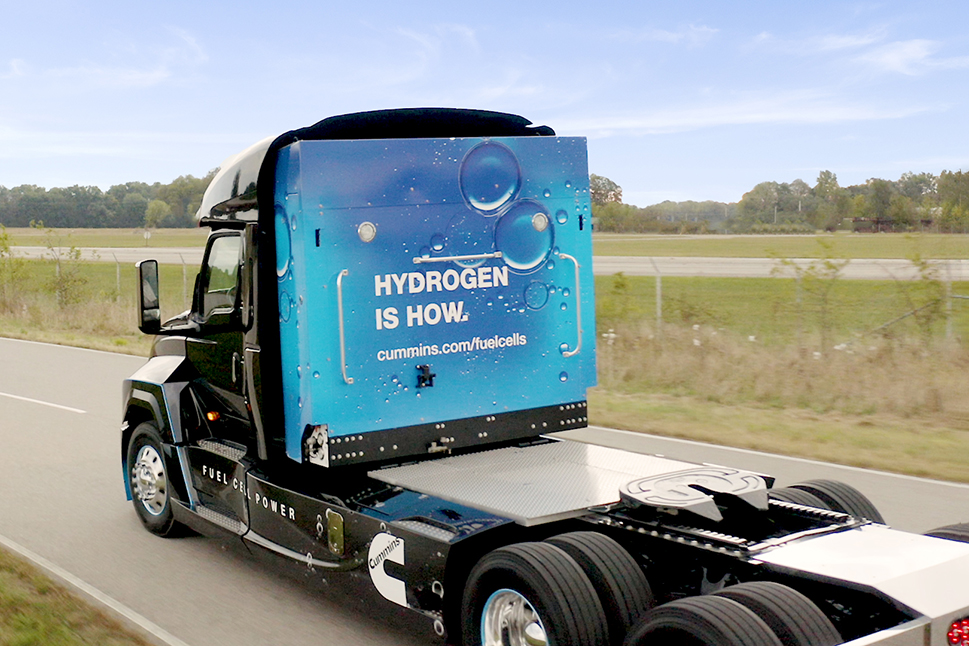 Cummins Hydrogen Fuel Cell Truck